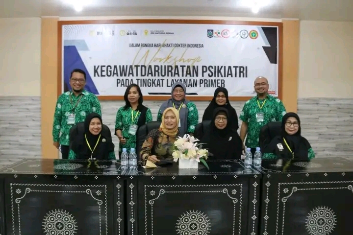 DIREKTUR RSJMS HADIRI WORKSHOP KEGAWATDARURATAN PSIKIATRI